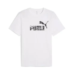 PUMA - T-SHIRT BIANCA GRAPHICS NO.1 LOGO TEE DA UOMO - 684824-02