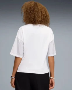 PUMA - T-SHIRT BIANCA  OVERSIZED HER TEE DA DONNA, 691883-02