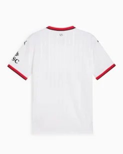 PUMA - T-SHIRT BIANCA/ROSSA E NERA AC MILAN AWAY REPLICA DA UOMO - 775015-02