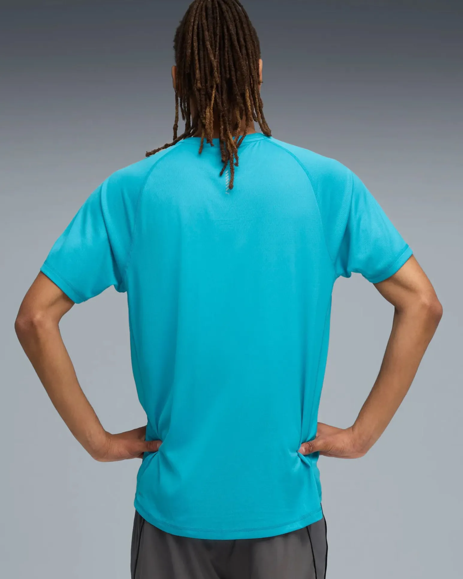 PUMA - T-SHIRT BLU ROYAL RUN VELOCITY TEE (POLY) DA UOMO, 526600-18