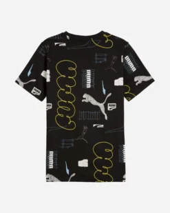 PUMA - T-SHIRT CLASSICS BRAND LOVE AOP NERA DA UOMO - 624281-01