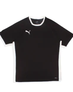 PUMA - T shirt da padel uomo nera in tessuto traspirante