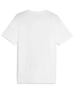 PUMA - T-SHIRT GRAPHICS FOIL TEE BIANCA E ORO DA UOMO - 680181-02