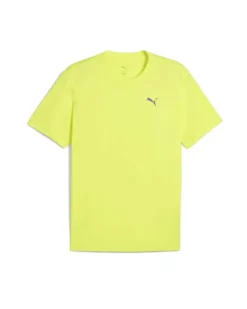 PUMA - T-SHIRT LIME GRAPHICS RUNNING FASTER DA UOMO - 526563-39