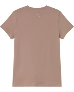 PUMA - T-SHIRT MARRONE ROSATO GRAFICA FLOREALE DA DONNA,  694464-88