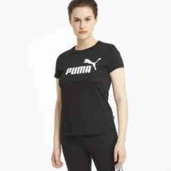 PUMA - T-SHIRT MM ESS LOGO TEE BLACK