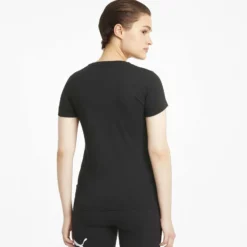 PUMA - T-SHIRT MM ESS LOGO TEE BLACK