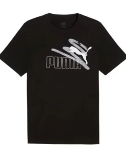 PUMA  T-SHIRT NERA DA UOMO ESS+ LOGO LAB SUMMER - 678988-12