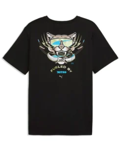 PUMA - T-SHIRT NERA RUN NITRO GRAPHIC TEE DA UOMO, 528449-01