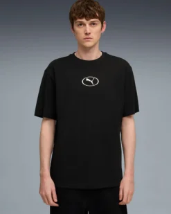PUMA - T-SHIRT NERA SPORT RELAXED GRAPHIC TEE DA UOMO, 688242-01