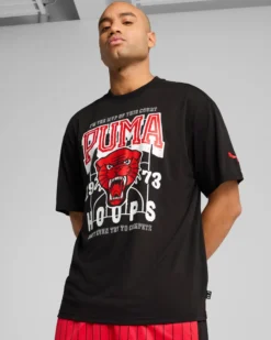PUMA - T-SHIRT ROSSA RIVAL RAGE TEE 4 DA UOMO - 685452-01