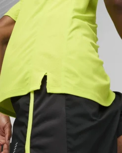 PUMA - T-SHIRT RUN FAVORITE VELOCITY LIME DA UOMO, 525058-39