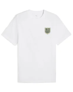PUMA - T-SHIRT SPORTS LEGACY GRAPHIC BIANCA DA UOMO 629628-02