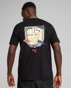 PUMA - T-SHIRT SPORTS LEGACY GRAPHIC NERA DA UOMO 629628-01