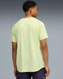PUMA - T-SHIRT VERDE MELA  RUN VELOCITY TEE (POLY) DA UOMO, 526600-38