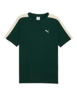 PUMA - T-SHIRT  VERDE T7 TEE  DA UOMO, 629592-75