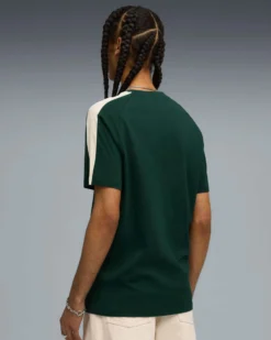 PUMA - T-SHIRT  VERDE T7 TEE  DA UOMO, 629592-75