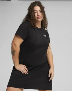 PUMA - VESTITINO NERO ESSENTIAL SMALL N. 1 LOGO SLIM DA DONNA, 684974-01