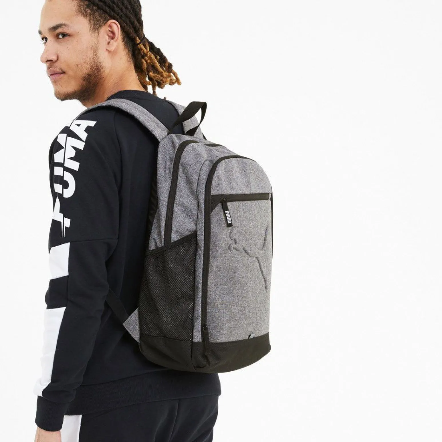 PUMA - ZAINO BUZZ BACKPACK MED.GREY