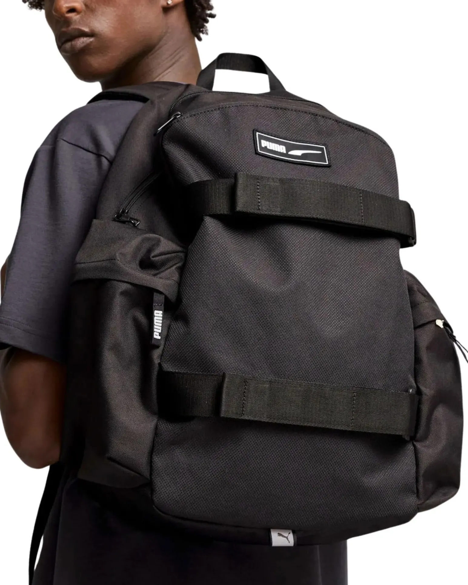 PUMA - ZAINO NERO DECK BACKPACK, 090706-01