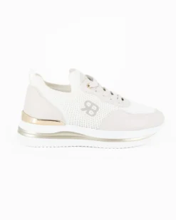 RENATO BALESTRA - Scarpa sneakers bianca con soletta estraibile in VERA PELLE