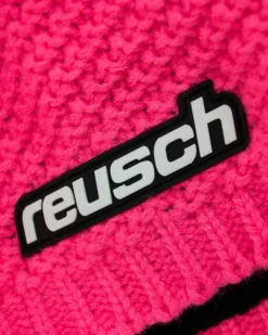 REUSCH - Berretto rosa con fodera interna in pile - ARON