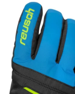 REUSCH - GUANTI SCI JUNIOR ALAN JUNIOR BLU, NERI E GIALLO FLUO , 6461115-7002