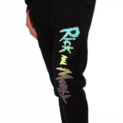 RICK AND MORTY - UOMO PANTALONE FELPA CON POLSI