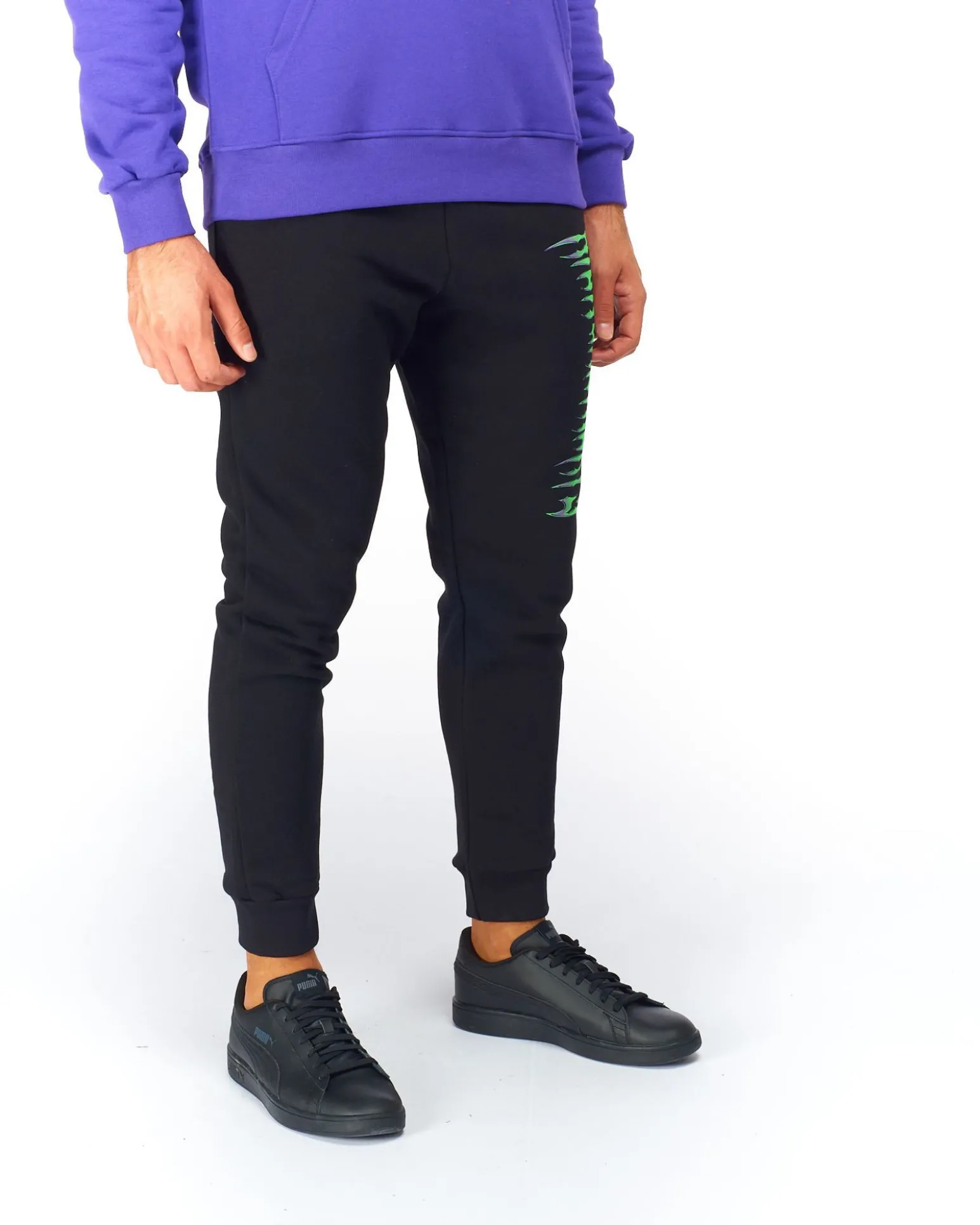 RICK AND MORTY - UOMO PANTALONE CON POLSI