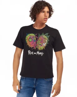 RICK AND MORTY - UOMO TSHIRT MEZZA MANICA