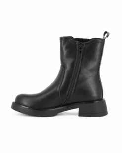 RIFLE - Beatles nero con zip laterale