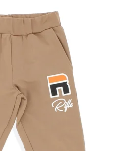 RIFLE - Pantalone felpa da ragazzo marrone