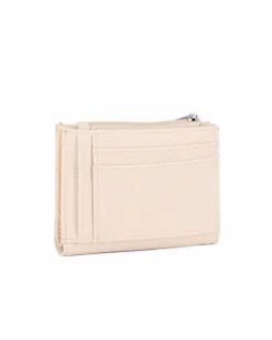 RIFLE - Portafoglio beige da donna con logo