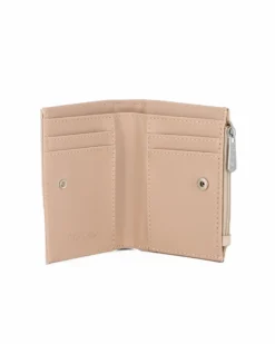 RIFLE - Portafoglio taupe da donna con logo