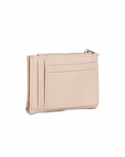 RIFLE - Portafoglio taupe da donna con logo