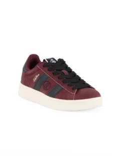 RIFLE - Scarpa sneakers bordeaux da donna con lacci