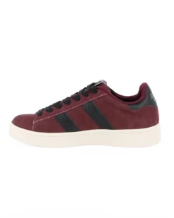 RIFLE - Scarpa sneakers bordeaux da donna con lacci