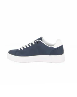 RIFLE - Sneaker blu con pach bianca