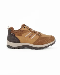 RIFLE - Sneakers cuoio da uomo con lacci