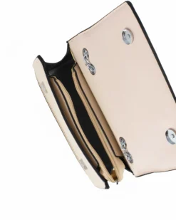 RIFLE - Tracollina beige con lettere logo scorrevoli sulla patta