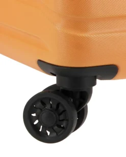 RIFLE - TROLLEY ARANCIONE IN ABS 4 RUOTE