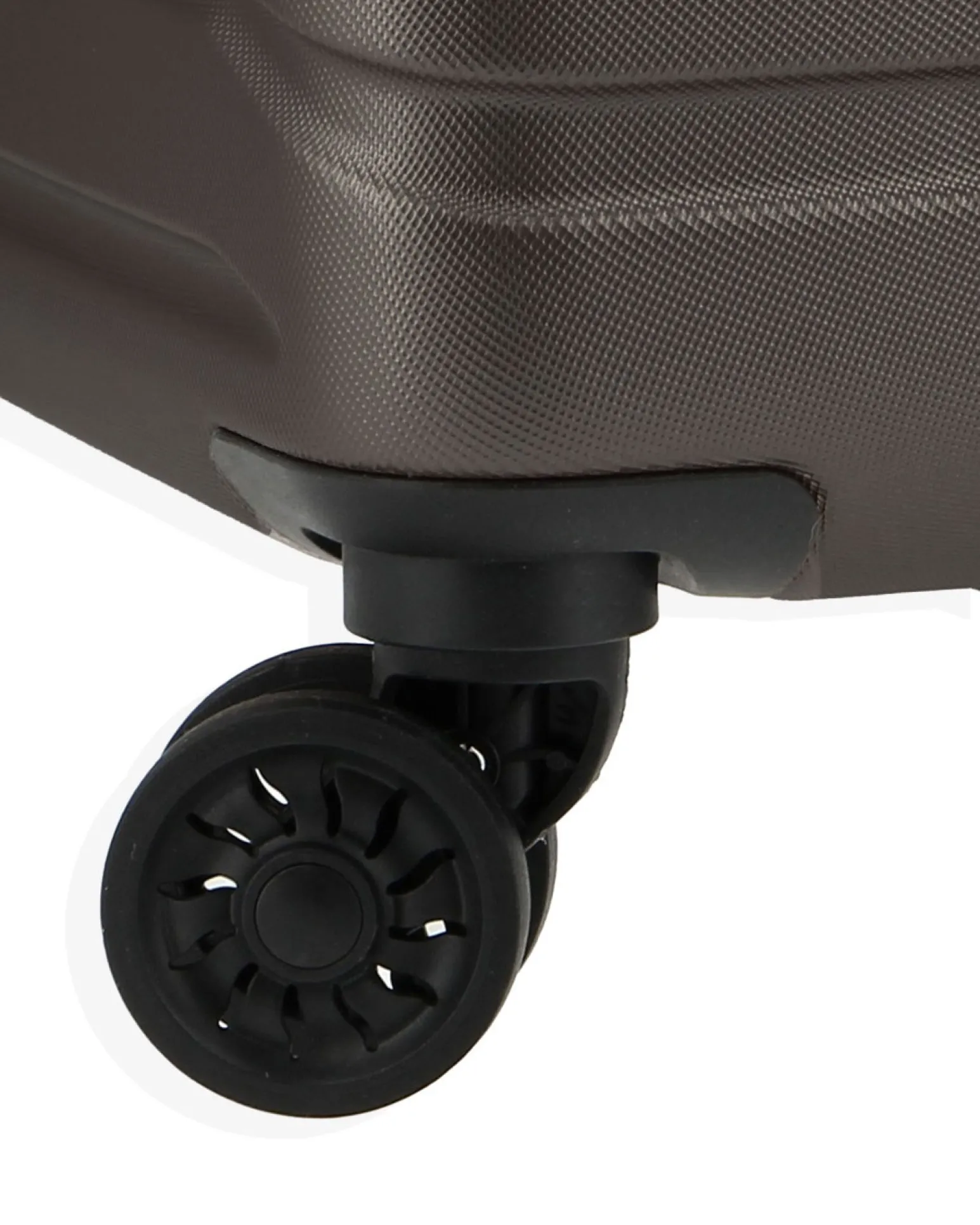 RIFLE - TROLLEY BRONZO IN ABS 4 RUOTE