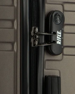 RIFLE - TROLLEY BRONZO IN ABS 4 RUOTE