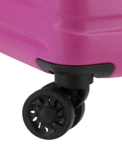RIFLE - TROLLEY FUXIA IN ABS 4 RUOTE
