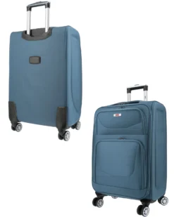 RIFLE - TROLLEY JEANS IN TESSUTO CON DOPPIA TASCA FRONTALE E 4 RUOTE
