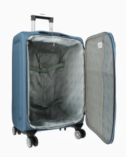 RIFLE - TROLLEY JEANS IN TESSUTO CON DOPPIA TASCA FRONTALE E 4 RUOTE