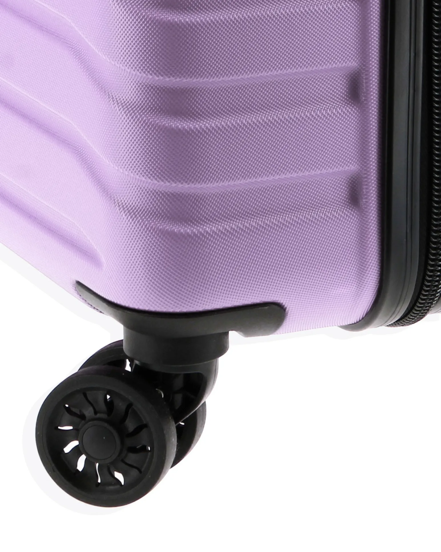 RIFLE - TROLLEY LILLA IN ABS 4 RUOTE