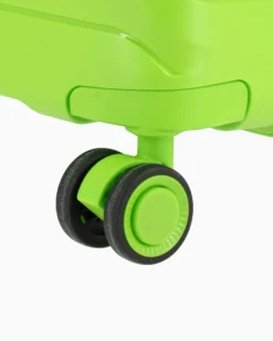 RIFLE - TROLLEY LIME IN ABS 4 RUOTE CON COMBINAZIONE TSA