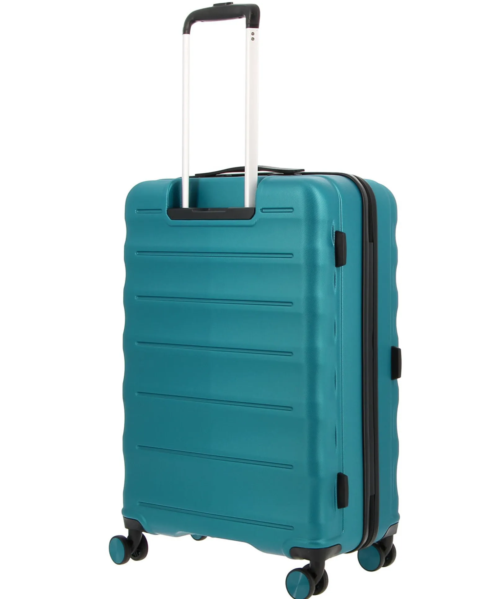 RIFLE - TROLLEY NERO 4 RUOTE IN ABS CON COMBINAZIONE TSA