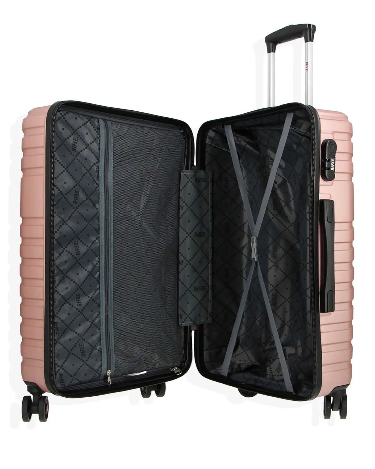 RIFLE - TROLLEY ROSE GOLD IN ABS 4 RUOTE